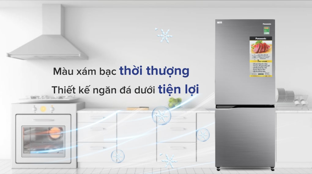 5 lý do nên mua dòng tủ lạnh Panasonic ngăn đá dưới mới tiện lợi